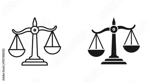 Scales Justice Legal Balance Commercial Symbol