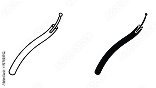 Cable Wire Technology Symbol Concept