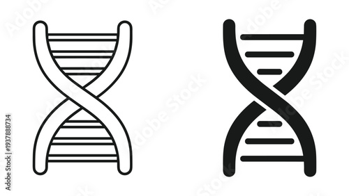 DNA Helix Symbol Science Technology Innovation