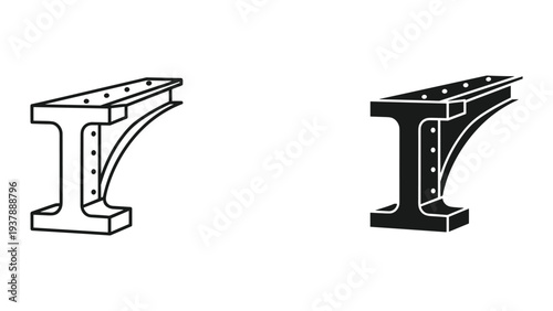 Steel Beam Construction Support Architecture