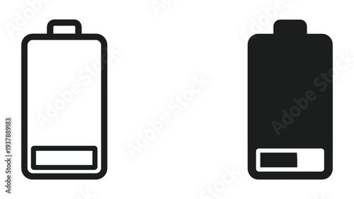 Battery Level Indicator Full Low Energy Power Status