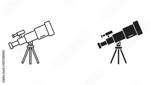 Telescope Scientific Instrument Vector