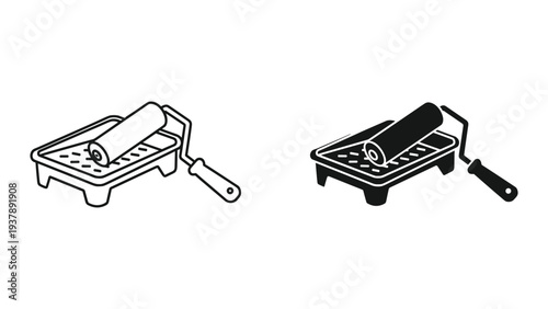 Paint Roller Tray Renovation Tool Construction