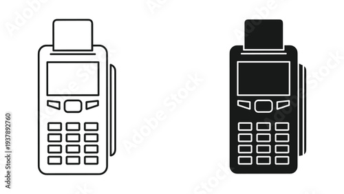Point of Sale Terminal Transaction Payment Machine