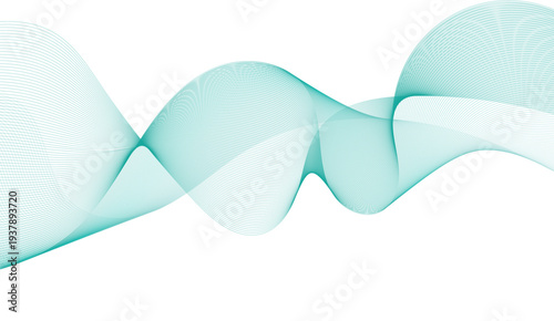 Dynamic flowing wave lines design element. Futuristic technology and sound wave pattern. Modern abstract glowing wave lines. Smooth curved wave lines. 