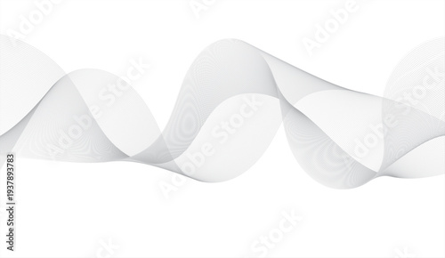 Abstract wave line. Digital frequency equalizer. digital Stylized line art background. Vector eps10