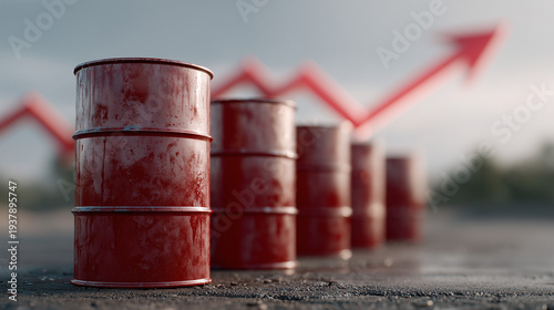 Oil Barrels and Rising Pric...
