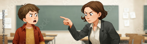 Confrontation in Classroom:...