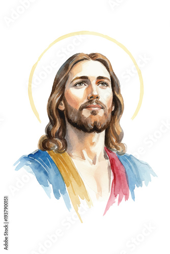 painting drawing of jesus christ