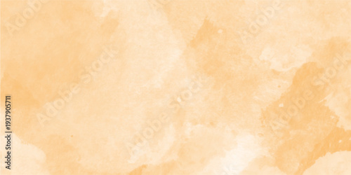 Abstract orange watercolor background. Orange watercolor splash texture. yellow watercolor painted background texture, vibrant orange watercolor wash texture background,