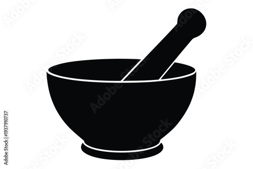 Mortar and Pestle, Herbal Grinding Utensil