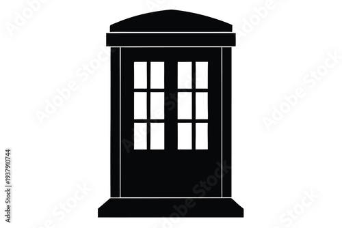 Police Box, Vintage Public Call Booth