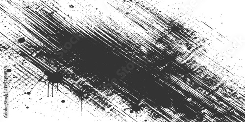 Abstract a striking splash art composition, showcasing bold strokes and dynamic textures, evoking feelings of energy, creativity, and the raw essence of graphic design.