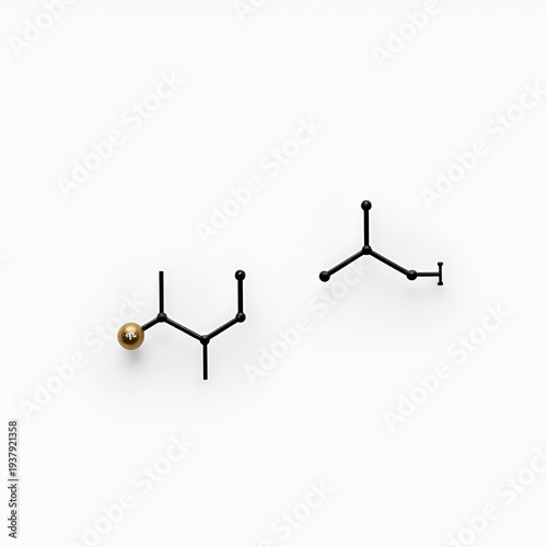 Pseudocumene (1,2,4-trimethylbenzene) aromatic hydrocarbon molecule. Occurs in naturally in coal tar and petroleum. Skeletal formula.