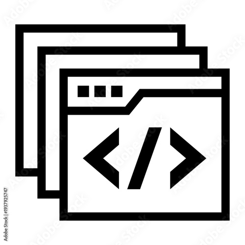 software development Line Icon
