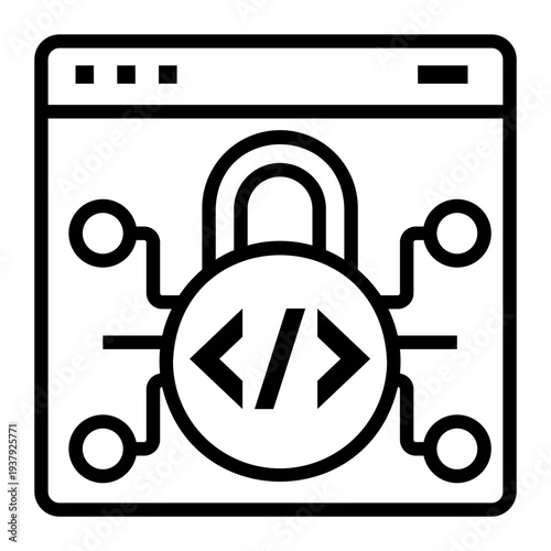 software development Line Icon