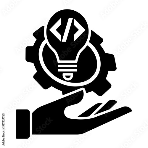 software development Solid icon