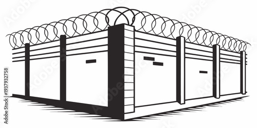 A detailed illustration of a traditional brick oven structure Vector