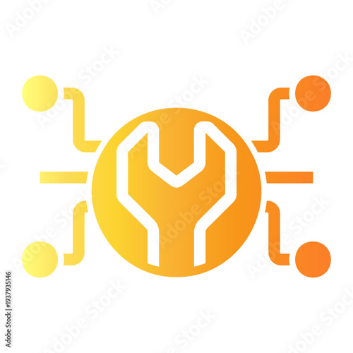 software development Gradient icon