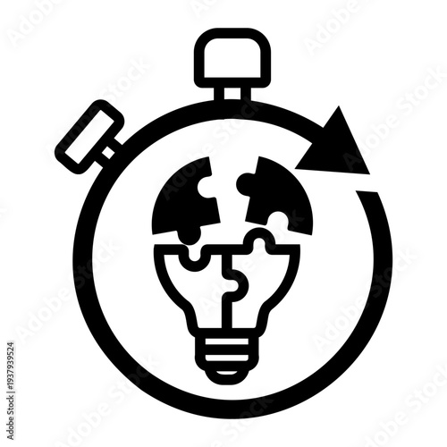 critical thinking Line Icon