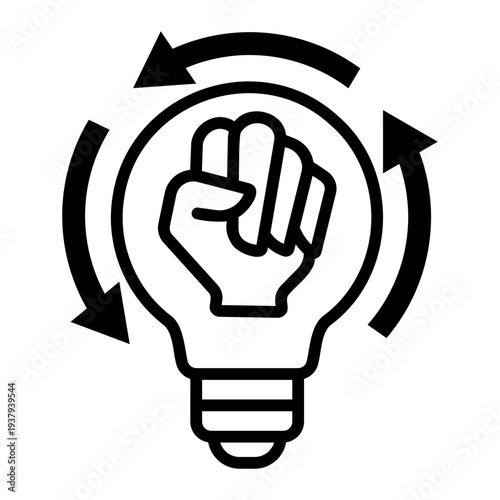 critical thinking Line Icon