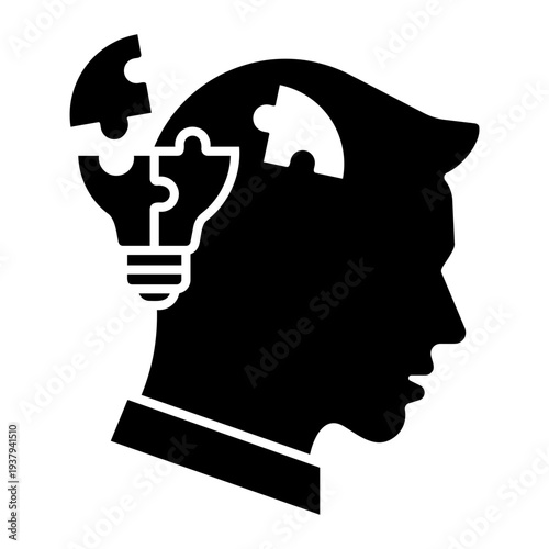 critical thinking Solid icon