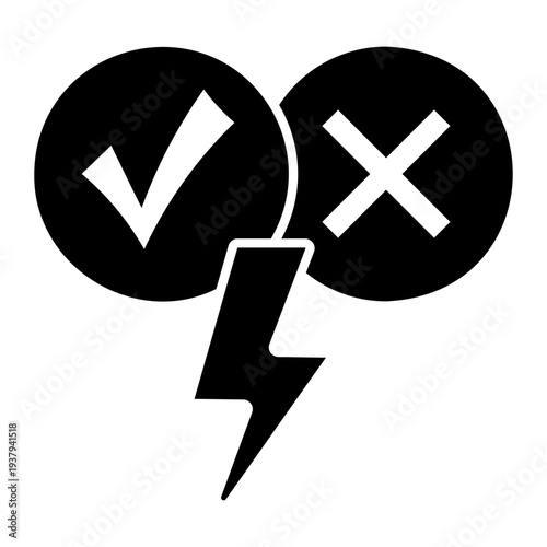 critical thinking Solid icon