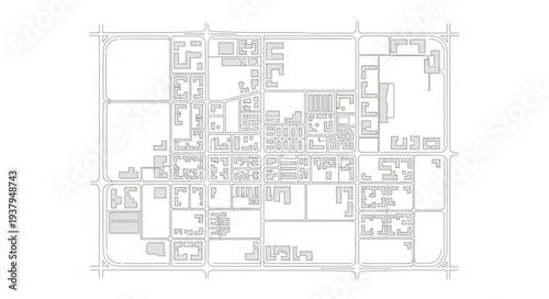 Detailed Architectural Floor Plan Design.