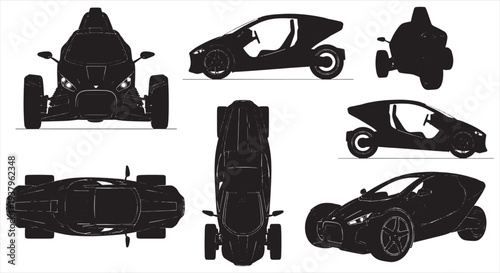 Space Shuttle Blueprint – Aerospace Spacecraft CAD Technical Drawing