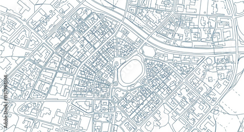 Detailed City Map Navigation Guide.