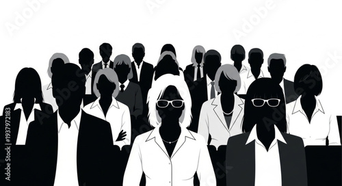 Diverse Group of Business Professionals.