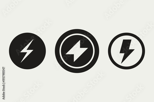Charging icon set. Containing charge, battery, energy, electricity, charger, recharge, electric car and charging station icons.