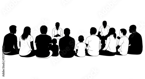 Group Martial Arts Training Session.