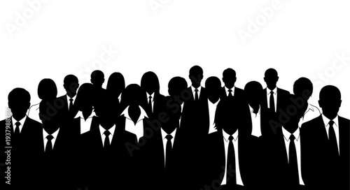 Group of Businessmen in Suits.