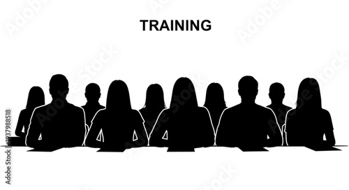 Group of People in Training Session.