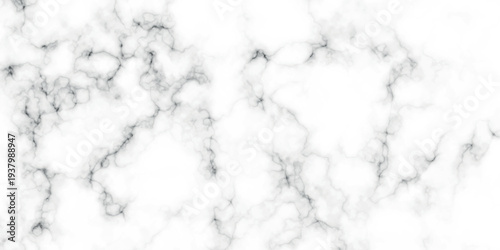 White marble texture with black veins abstract background