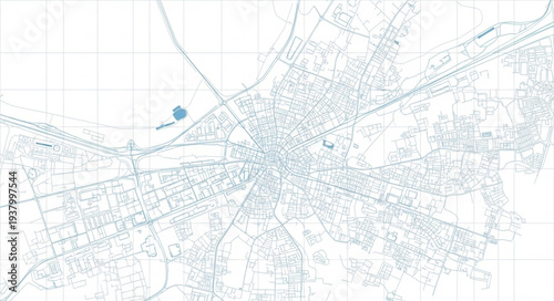 Map Navigation Grid Location Marker.