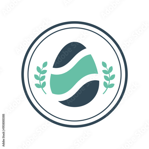 Easter sunday egg decoration and spring celebration