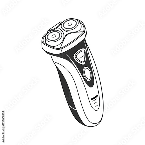 Vector electric shaver icon