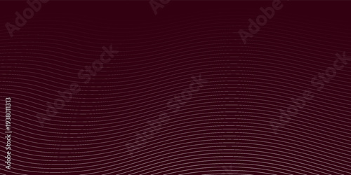 Abstract burgundy color background with waves for banner. moderm eps 10