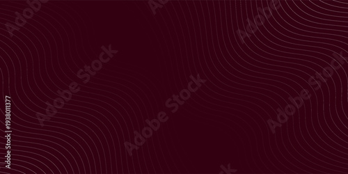 Abstract burgundy color background with waves for banner. moderm eps 10