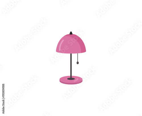 Desk Lamp. Vector illustration