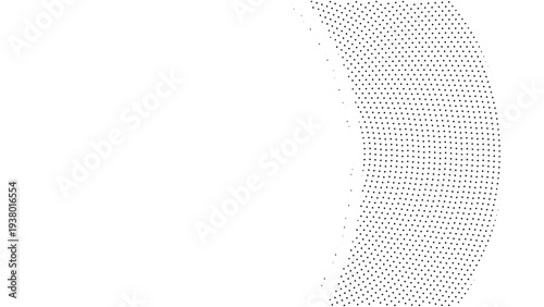 halftone wave pattern with dotted gradient effect seamless vector background