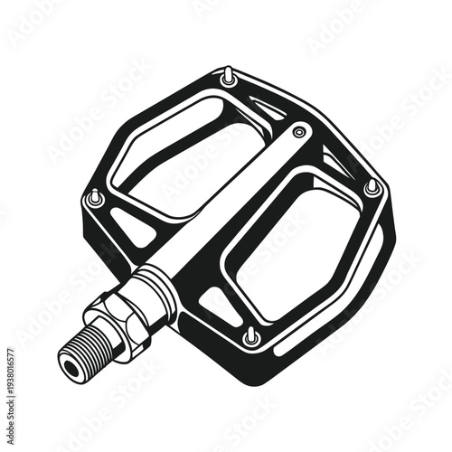 Vector bicycle pedal icon