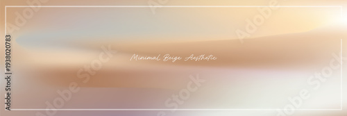 Light cream texture background featuring gentle beige gradients, ideal for elegant beauty product displays and refined minimalist aesthetic compositions.