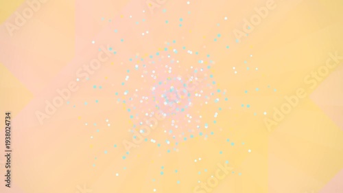 Yellow Background with Pixelated Texture.