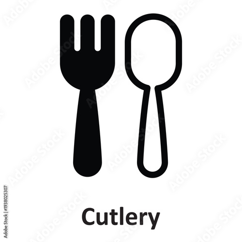 Cutlery  Vector Icon which can easily modify or edit