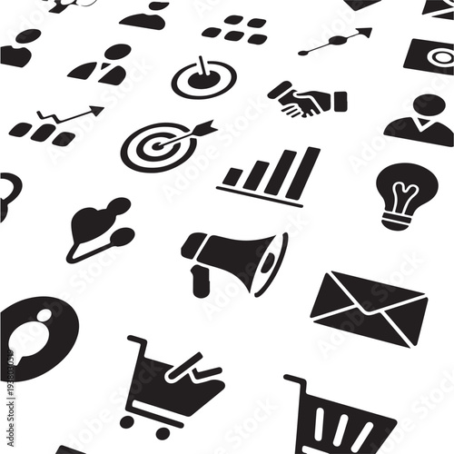 Online Marketing Communication Icons PackOnline Marketing Communication Icons Pack