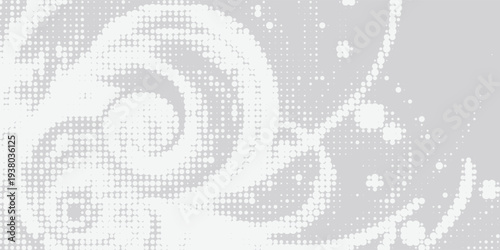 Dotted grid seamless pattern for bullet journal. Black point texture. Black dot grid for notebook paper. Vector illustration