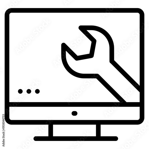 Instalation icon vector illustration.